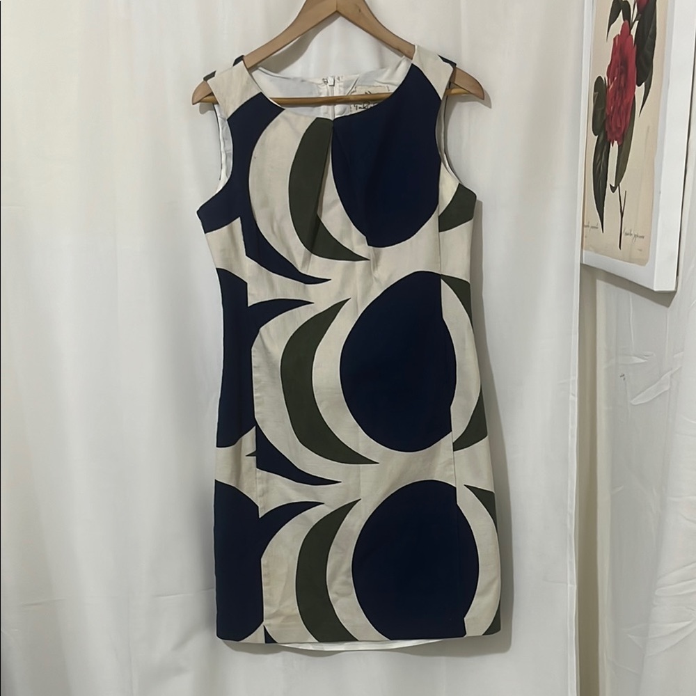 Tabitha 100% Cotton Cream Sleeveless Dress a183